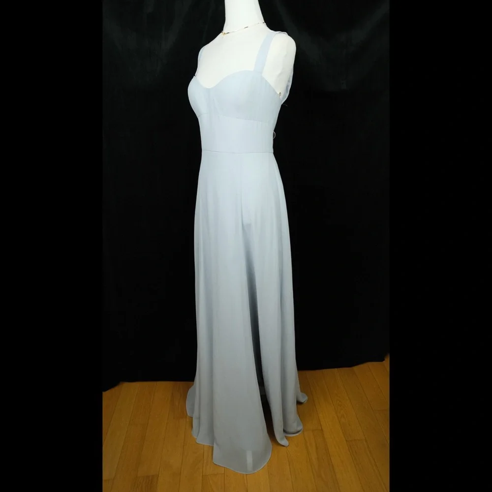Jenny Yoo collection Harris dress. Whisper blue. Size 8 - Picture 14 of 16